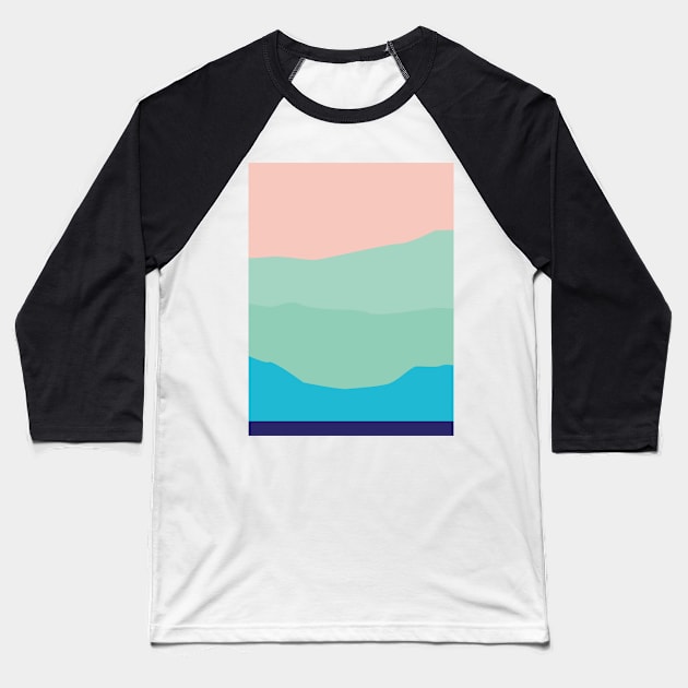 Harmony of sunset Baseball T-Shirt by Imordinary